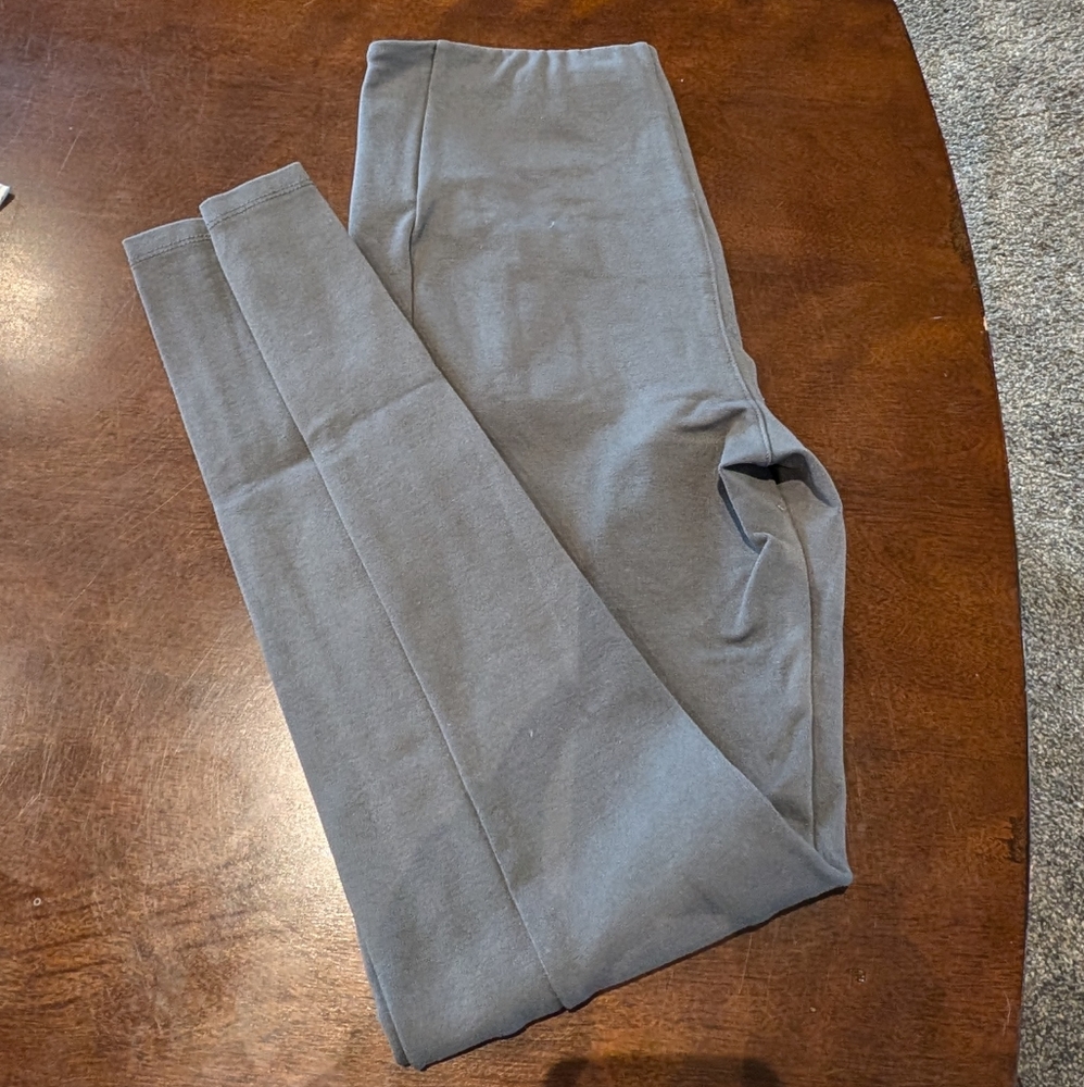 Liverpool Reese Pleated High Rise Grey Leggings Pants